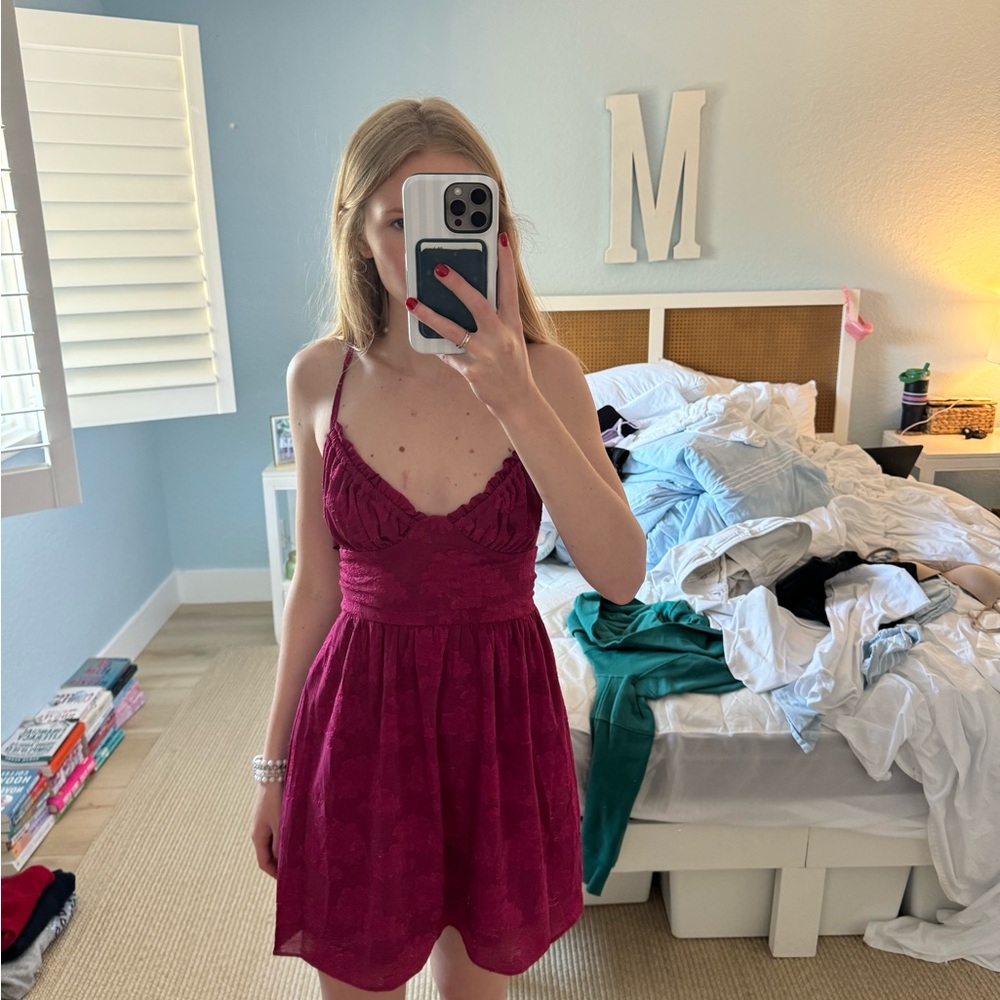 Target Women's Mini Dress in Fuchsia